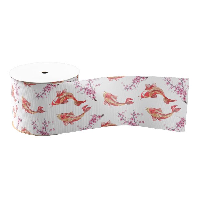 Koi Pond Grosgrain Ribbon (Spool)