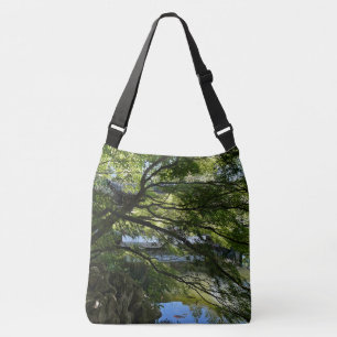 Koi Pond in Chinese Garden Crossbody Bag
