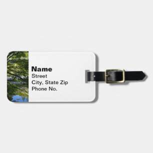 Koi Pond in Chinese Garden Luggage Tag