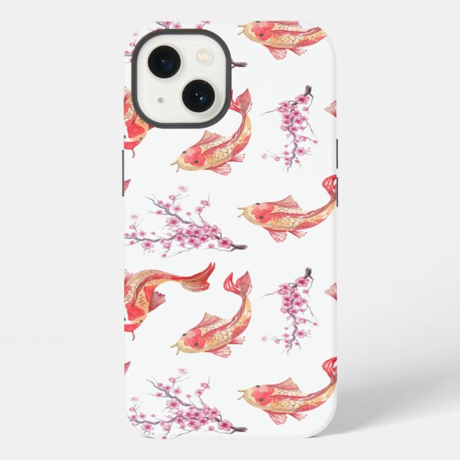 Koi Pond iPhone Case (Back)