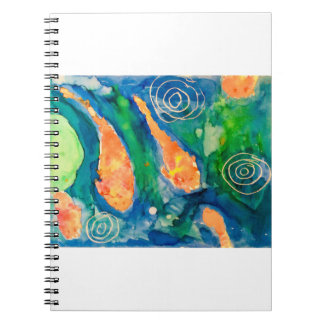 Koi pond  notebook