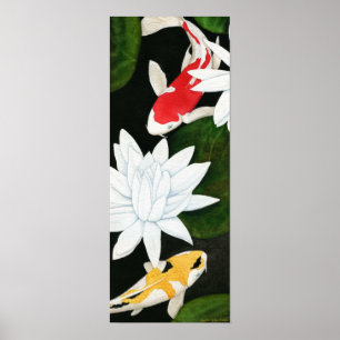 Koi Pond Poster