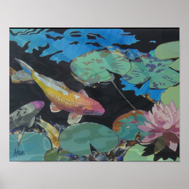 Koi Pond Poster (Front)