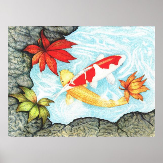 Koi Pond Poster (Front)