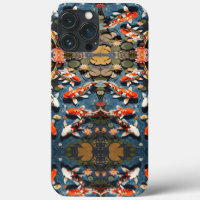 Koi Pond Roman Mosaic Style Design
