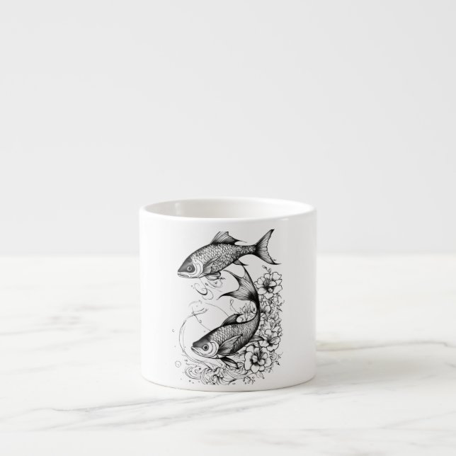 Koi Pond Serenity Espresso Mug Speciality Mug (Front)