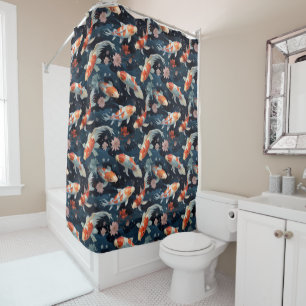 Koi Pond Shower Curtain