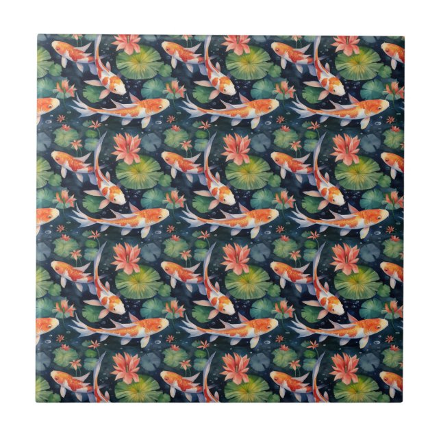 Koi Pond Tile (Front)