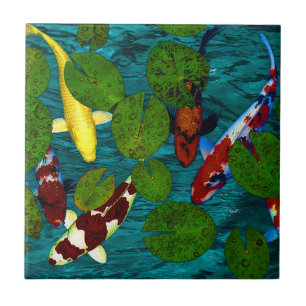 KOI POND Tile