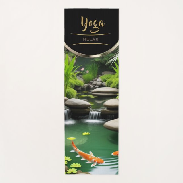 Koi Pond  - Yoga Mat (Front)
