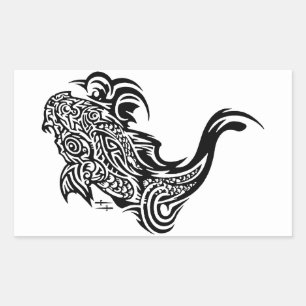 Koi Rectangle Stickers