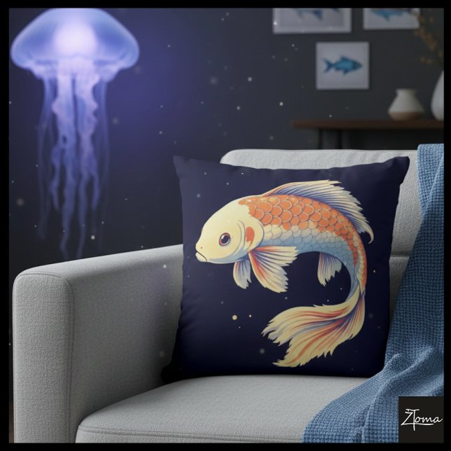  Koi Serenity Pillow (Creator Uploaded)