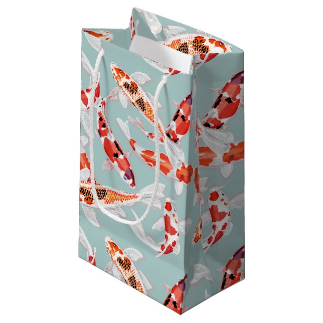 Koi Small Gift Bag (Front Angled)