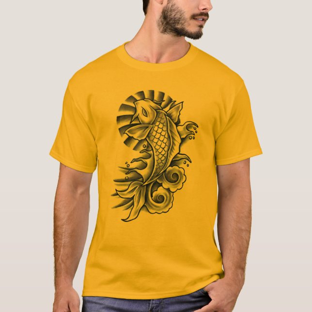 Koi Tattoo inspired Tee (Front)