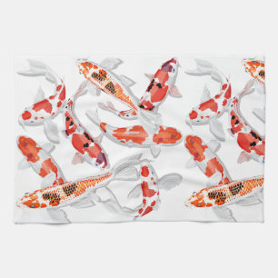 Koi Tea Towel