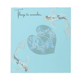 koi things to remember notepad