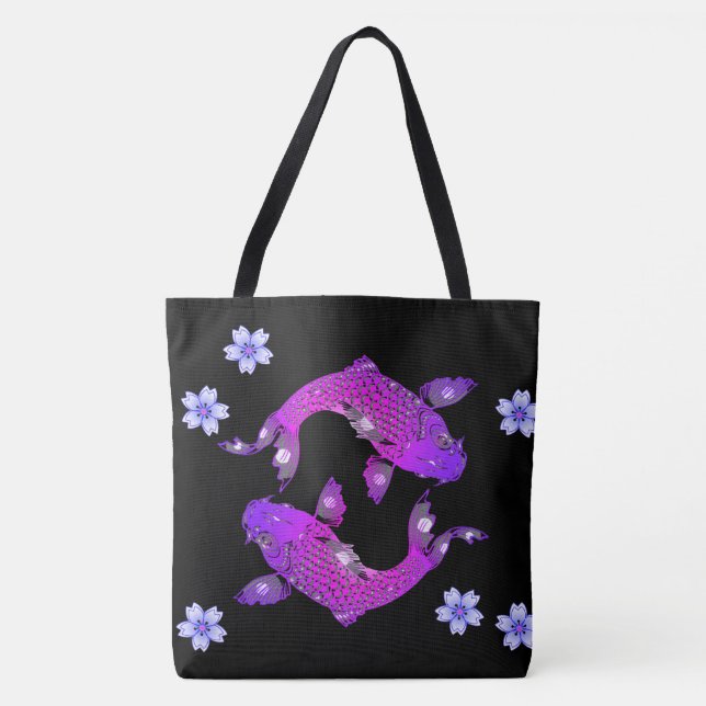 Koi Tote Bag (Front)