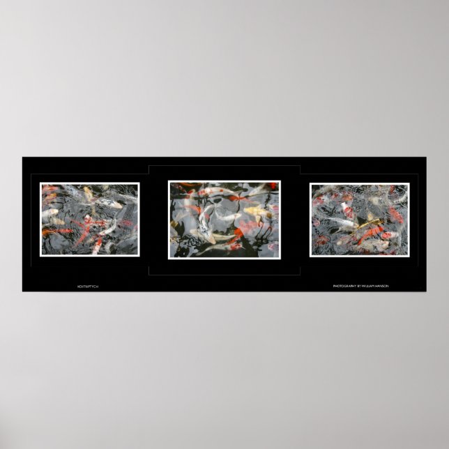 Koi Triptych Poster (Front)