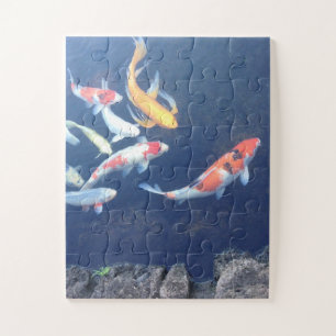 Koi Under Glass Jigsaw Puzzle