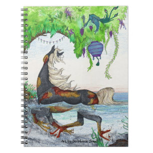 Koi Water Horse Fish Magical Notebook