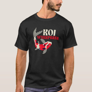 Koi Whisperer Japanese Koi Carp Nishikigoi Fish T-Shirt