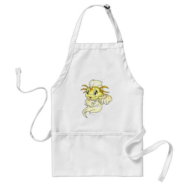 Koi Yellow Standard Apron (Front)