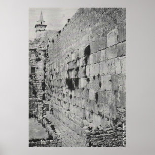 KOISEL - 1870 - WAILING WALL - ISRAEL - POSTERS