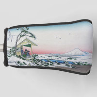 Koishikawa Tea House View Mt. Fuji by Hokusai