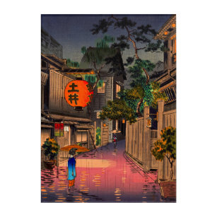 Koitsu - Evening at Ushigome Acrylic Print