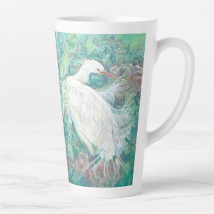 Koka: The Radiant Heron Latte Mug