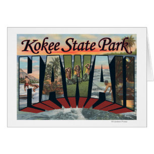 Kokee State Park, Hawaii - Large Letter Scenes