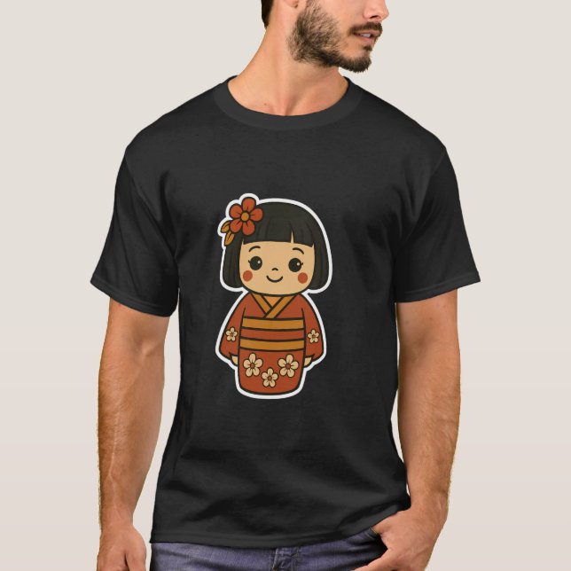 Kokeshi-chan T-Shirt (Front)