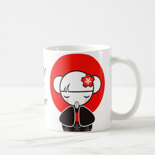 Kokeshi Doll Coffee Mug