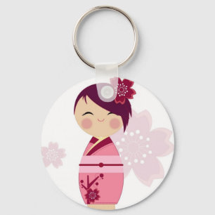 Kokeshi Key Ring