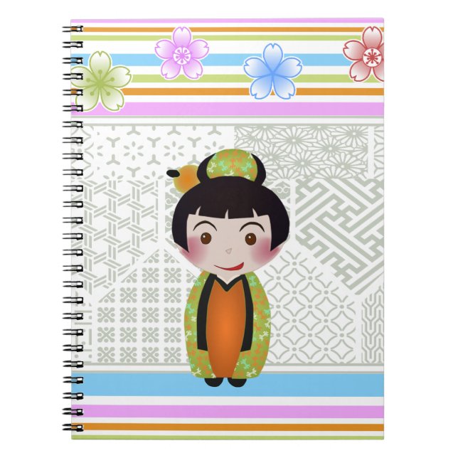 kokeshi noshi notebook (Front)