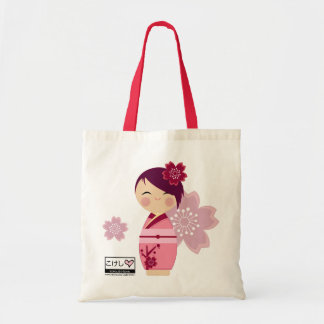Kokeshi Sakura Tote