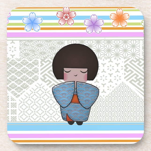 kokeshi seigai coaster (Front)