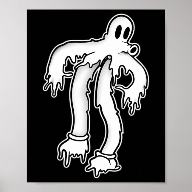 Koko The Clown Ghost Gothic Melting  Poster (Front)