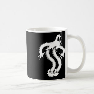 Koko The Clown Ghost Shaky Spooky Blackwork Coffee Mug