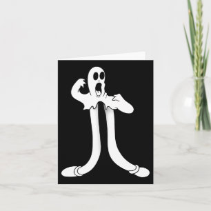 Koko The Clown Ghost Splits Blackwork Card