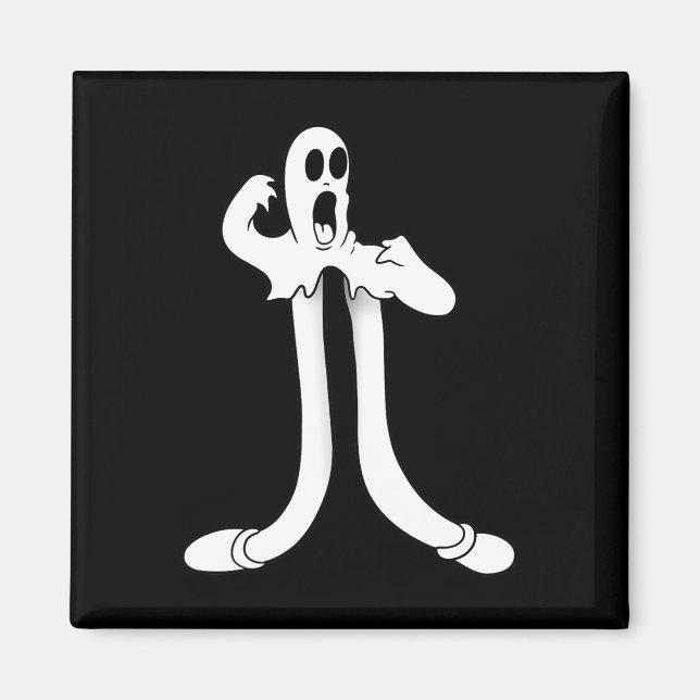 Koko The Clown Ghost Splits Blackwork  Magnet (Front)