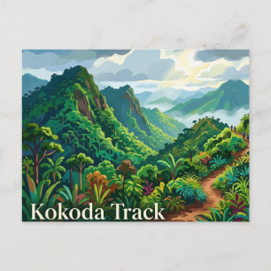 Kokoda Track Papua New Guinea Postcard