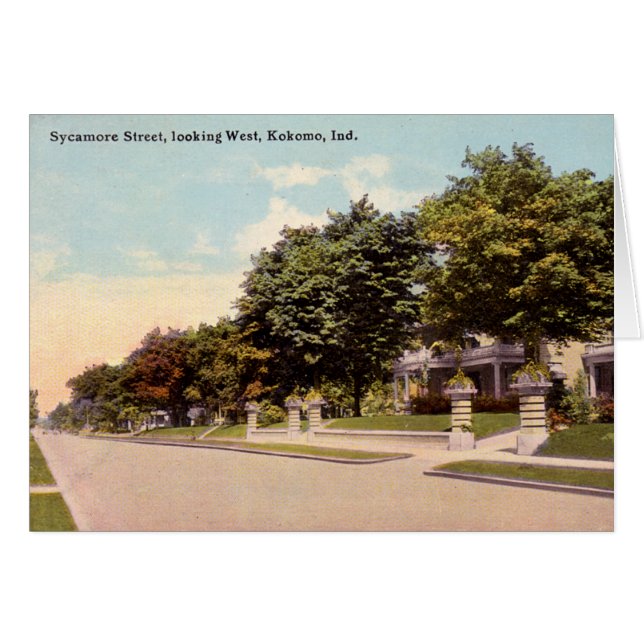 Kokomo Indiana Sycamore Street (Front Horizontal)