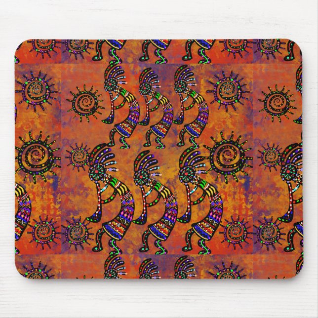 Kokopelli Art  Mouse Pad (Front)