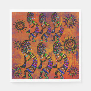 Kokopelli Art Napkin