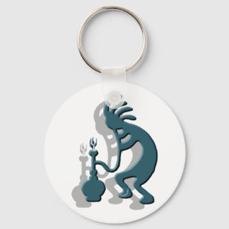 Kokopelli Bong Key Ring