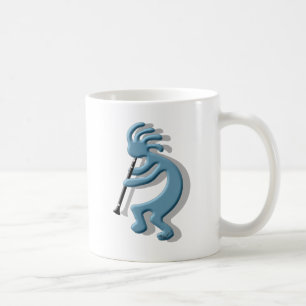 Kokopelli Clarinet Coffee Mug