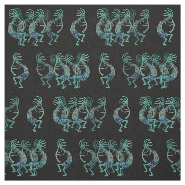 Kokopelli Dance Fabric (Swatch)