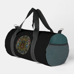 Kokopelli Duo - Man In The Maze - Dreamcatcher 1 Duffle Bag
