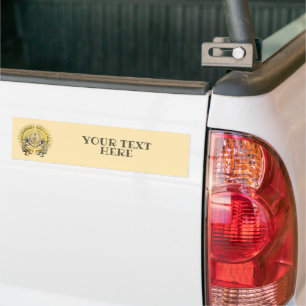 Kokopelli Duo - Man In The Maze - Sun 1 Bumper Sticker